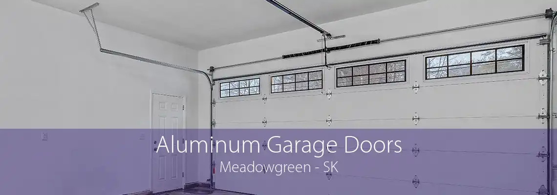 Aluminum Garage Doors Meadowgreen - SK