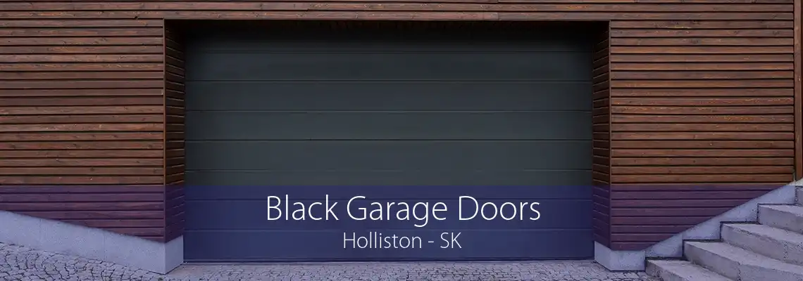 Black Garage Doors Holliston - SK