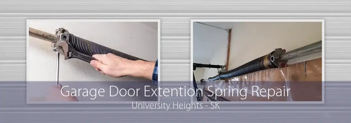 Garage Door Extention Spring Repair University Heights - SK