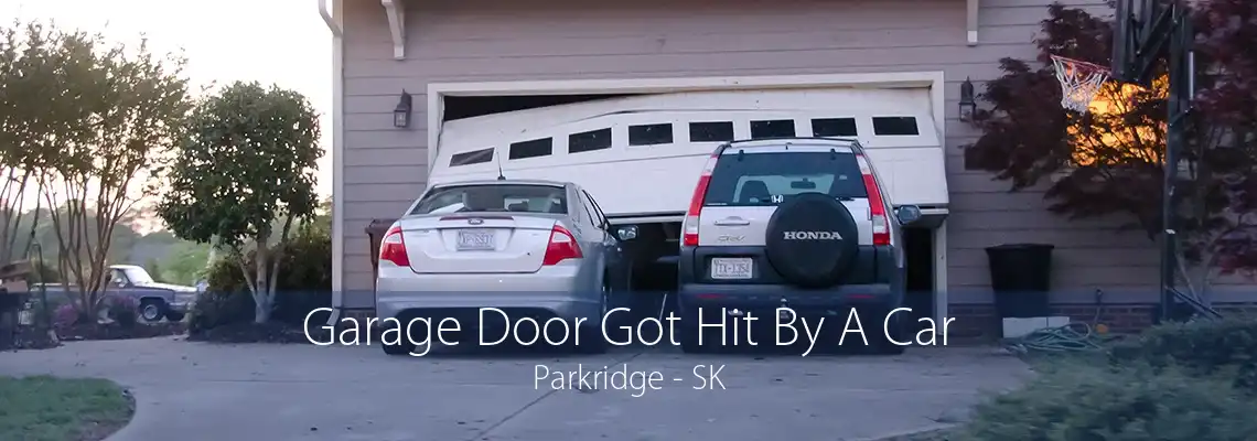 Garage Door Got Hit By A Car Parkridge - SK