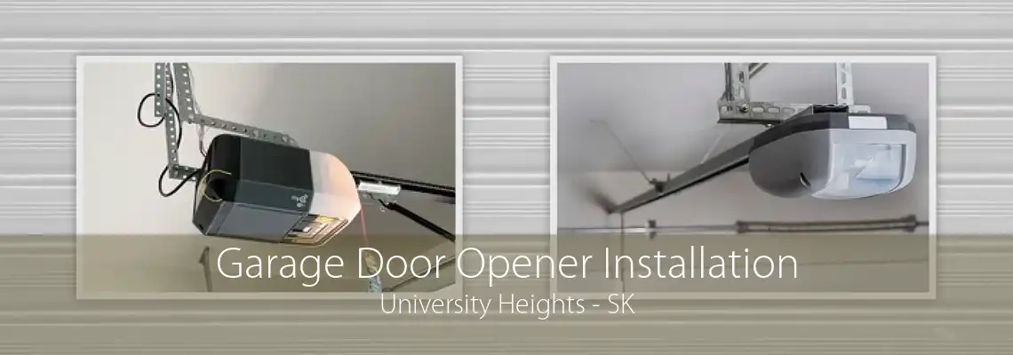 Garage Door Opener Installation University Heights - SK