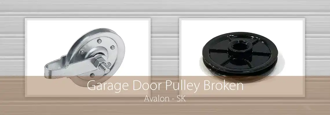 Garage Door Pulley Broken Avalon - SK