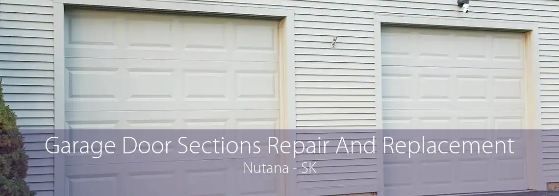 Garage Door Sections Repair And Replacement Nutana - SK