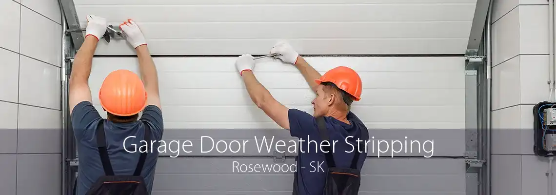 Garage Door Weather Stripping Rosewood - SK