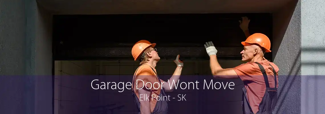 Garage Door Wont Move Elk Point - SK