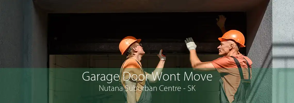 Garage Door Wont Move Nutana Suburban Centre - SK