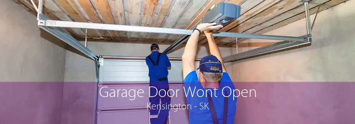 Garage Door Wont Open Kensington - SK