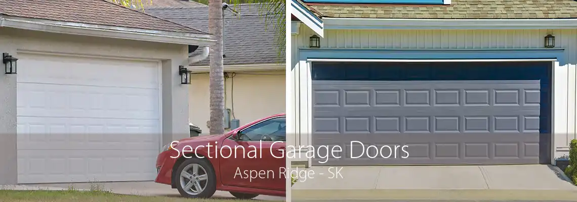 Sectional Garage Doors Aspen Ridge - SK